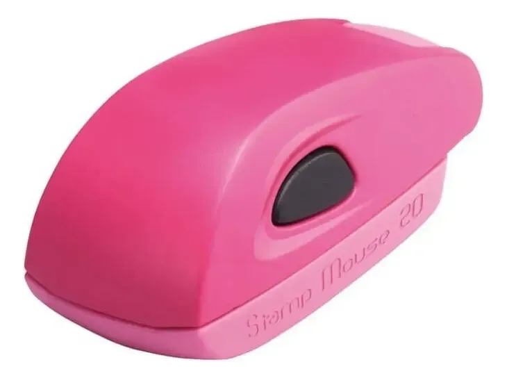 Linha Mouse Stamp — Rosa